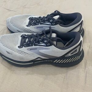 Brooks Adrenaline GTS Sneakers in White and Black